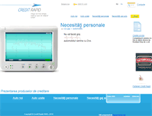 Tablet Screenshot of creditrapid.md